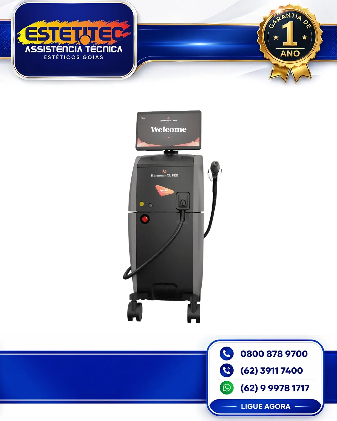 ASSISTÊNCIA TÉCNICA ALMA LASER HARMONY XL PRO CUIABÁ