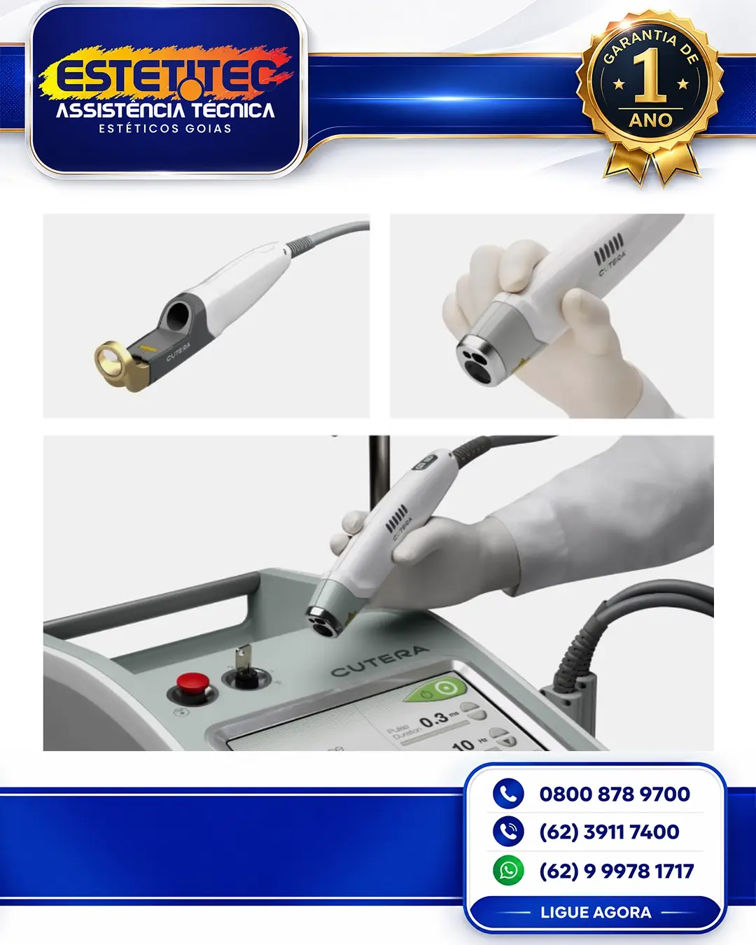 ASSISTÊNCIA TÉCNICA COCOON MEDICAL PREIME DERMAFACIAL BRASÍLIA