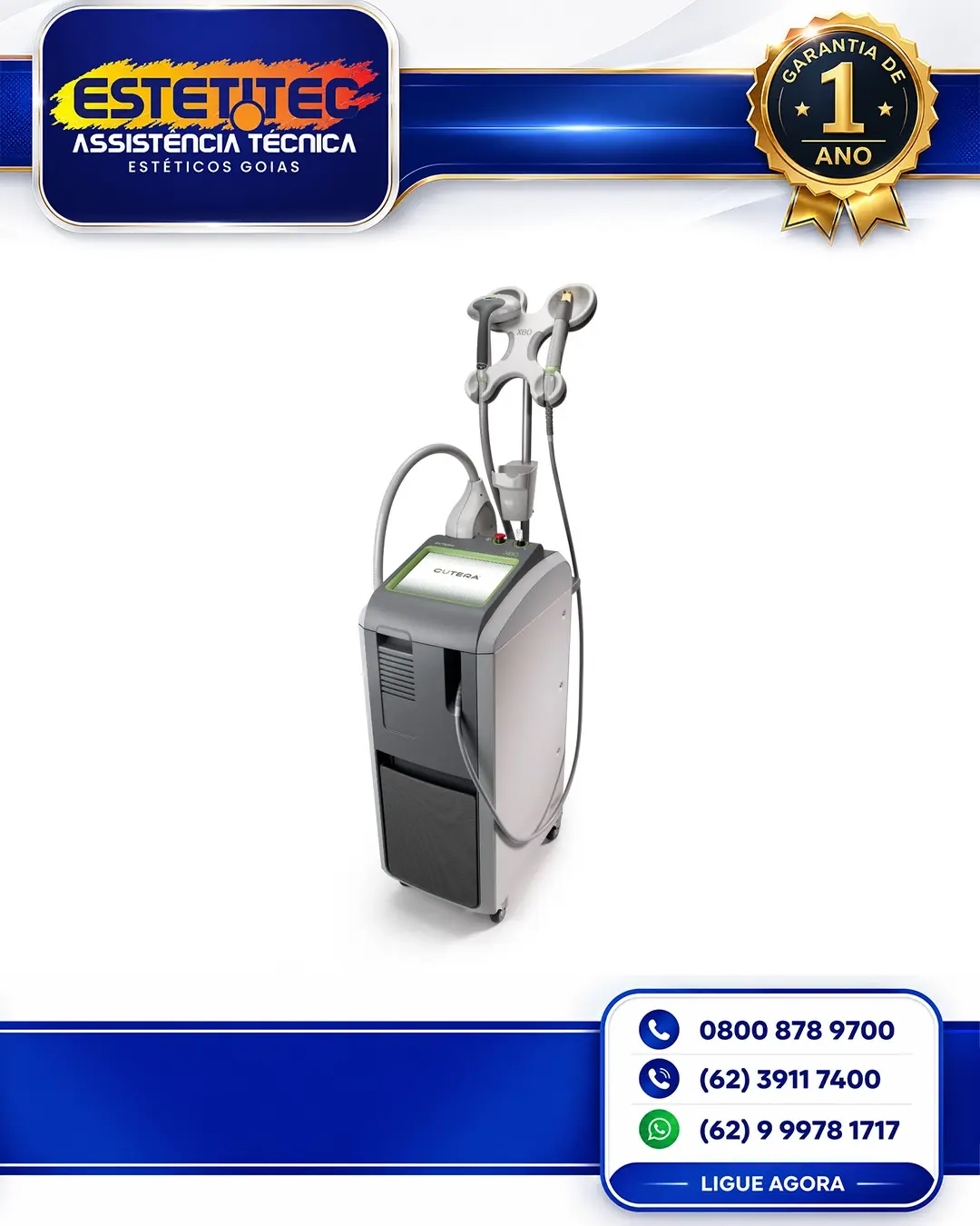 ASSISTÊNCIA TÉCNICA CUTERA XEO PORTO ALEGRE