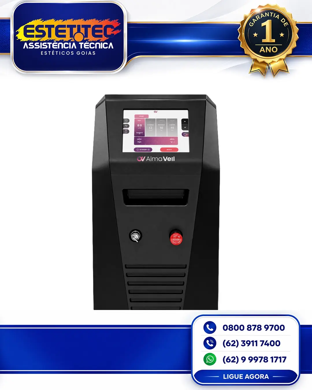 CONSERTO DE ALMA LASER VEIL DISTRITO FEDERAL