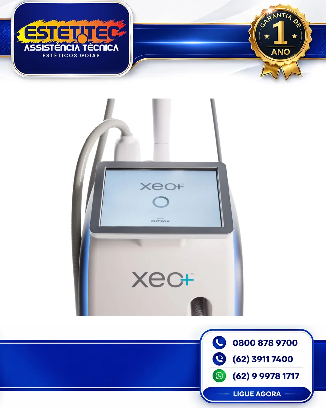 CONSERTO DE CUTERA XEO PLUS MATO GROSSO DO SUL