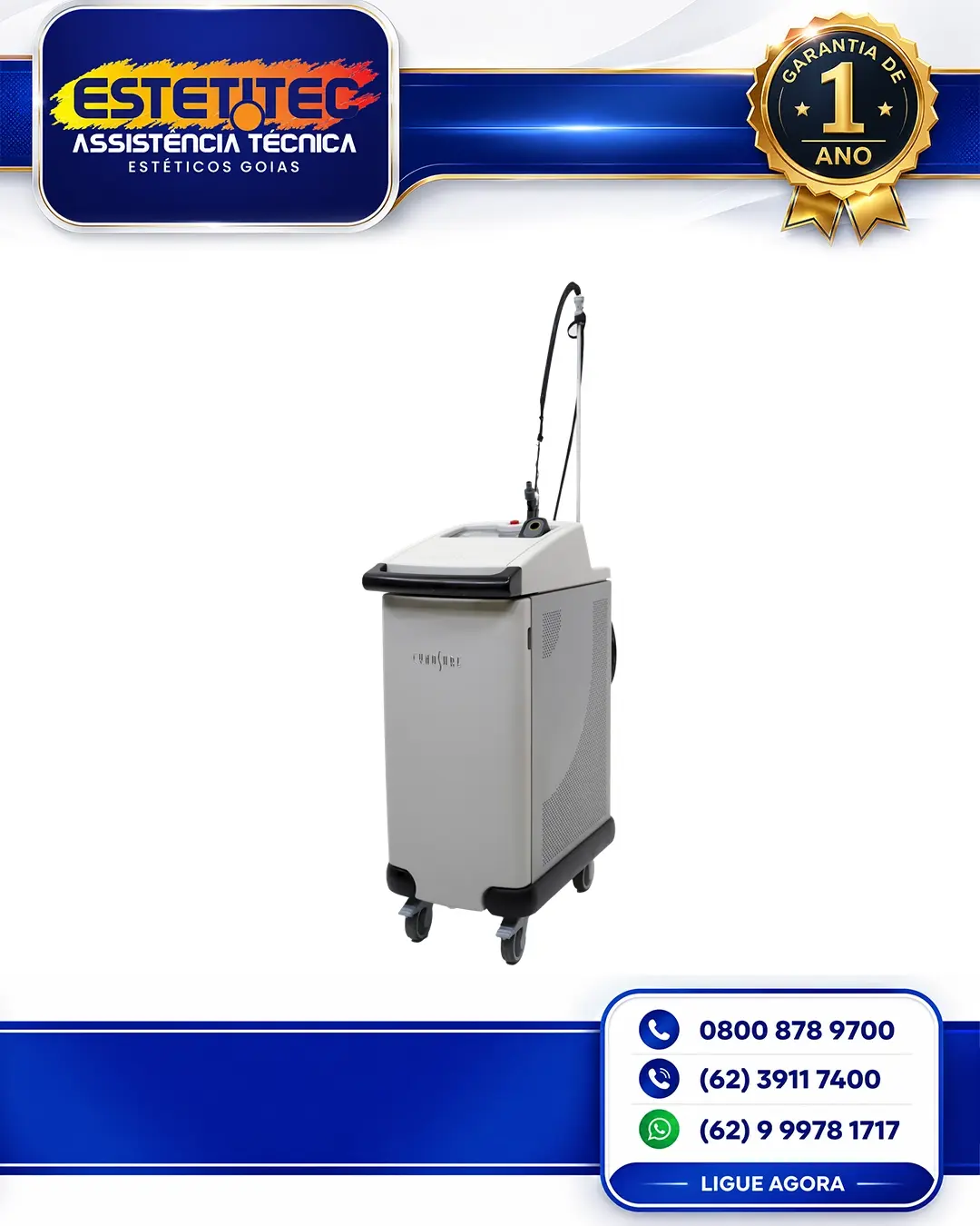CONSERTO DE CYNOSURE ACCOLADE PORTO ALEGRE