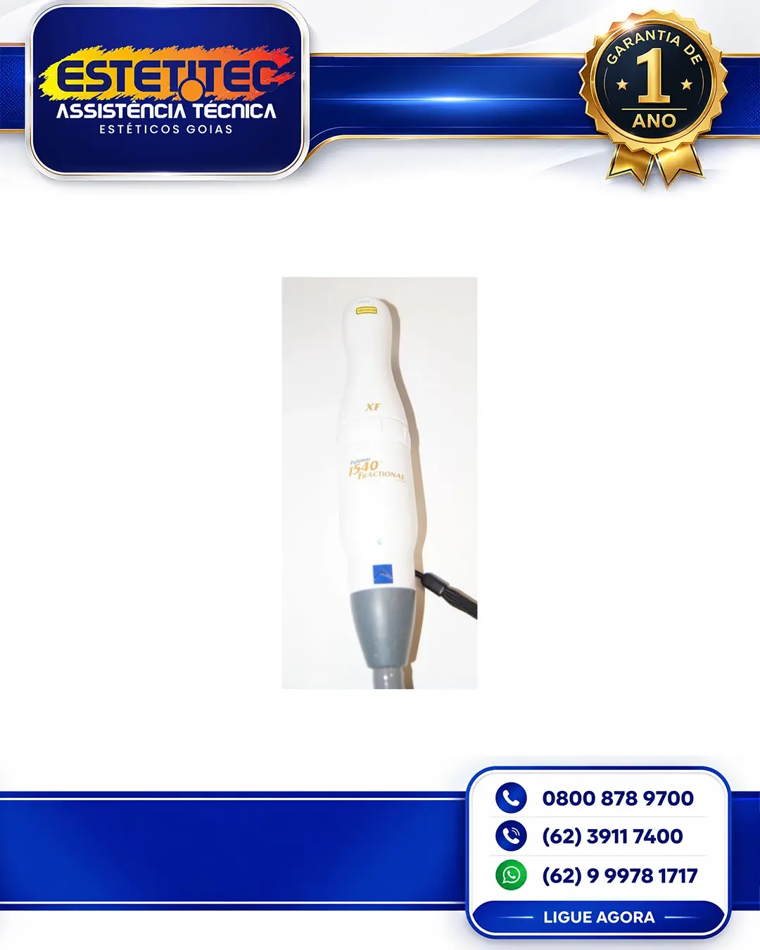 CONSERTO DE CYNOSURE PALOMAR ICON PORTO ALEGRE