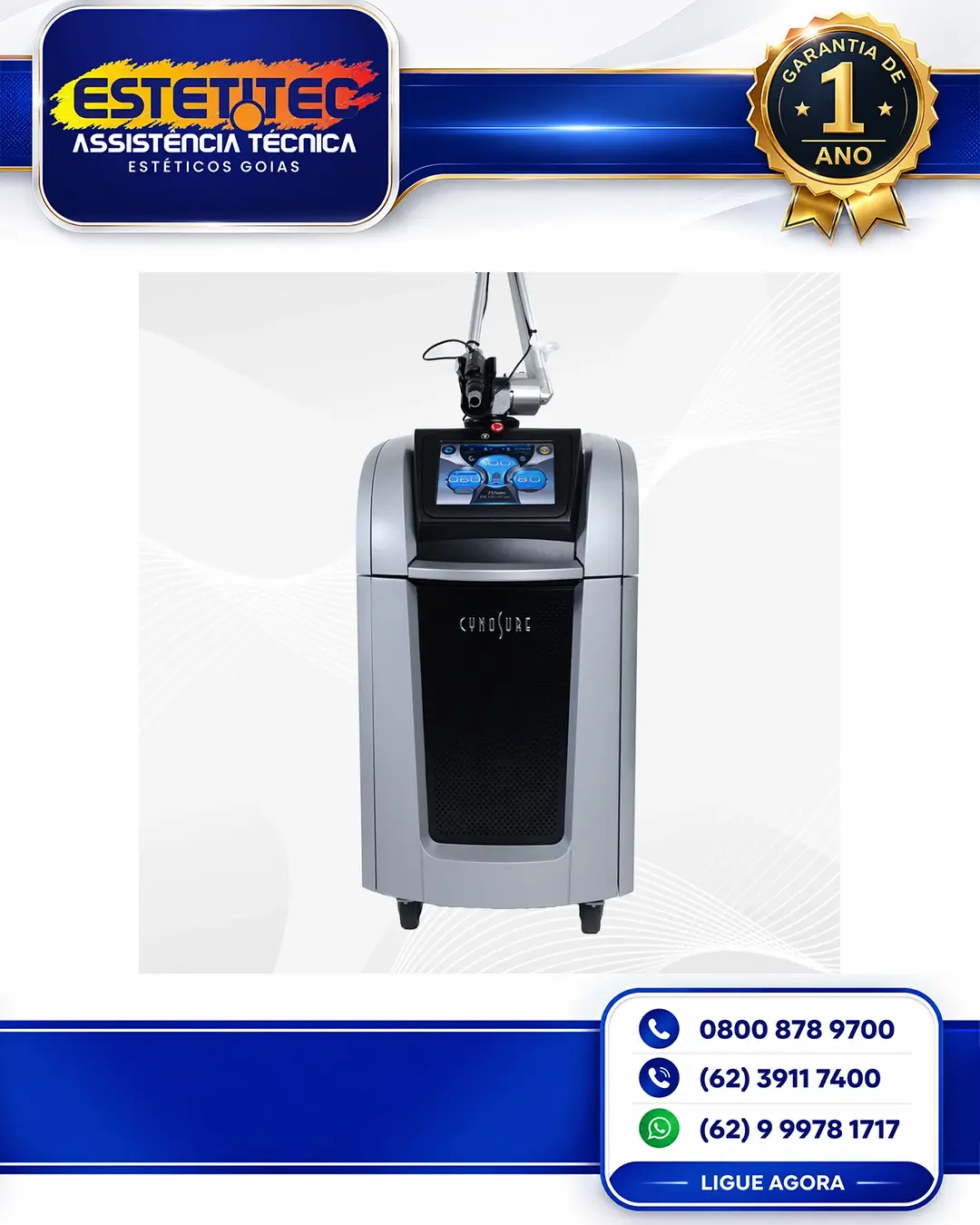 CONSERTO DE CYNOSURE PICOSURE SANTA CATARINA