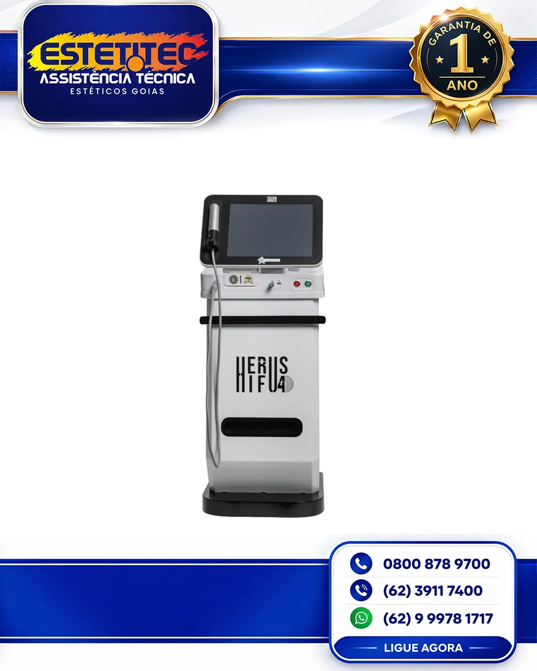 CONSERTO DE FISMATEK HERUS HIFU GOIÁS