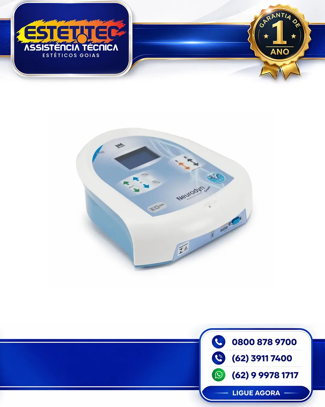 CONSERTO DE IBRAMED NEURODYN COMPACT BRASIL