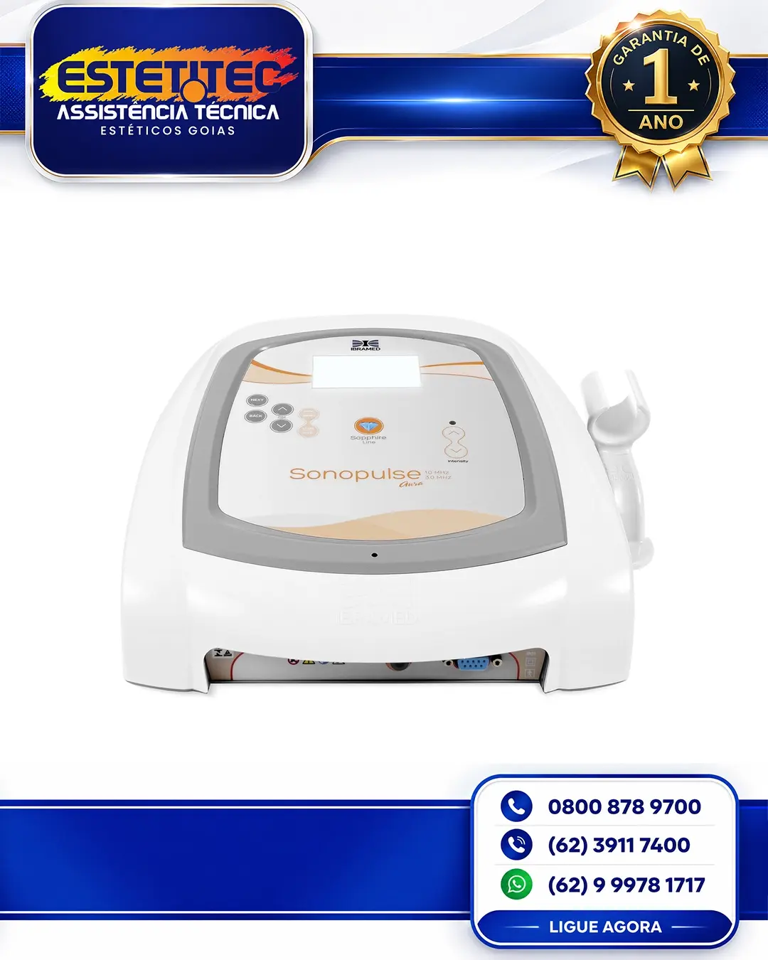 CONSERTO DE IBRAMED SONOPULSE RIO DE JANEIRO