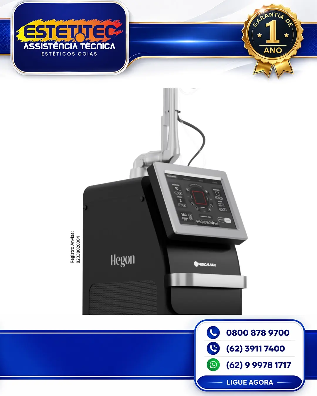 CONSERTO DE MEDICAL SAN ESCALIBUR GOIÂNIA