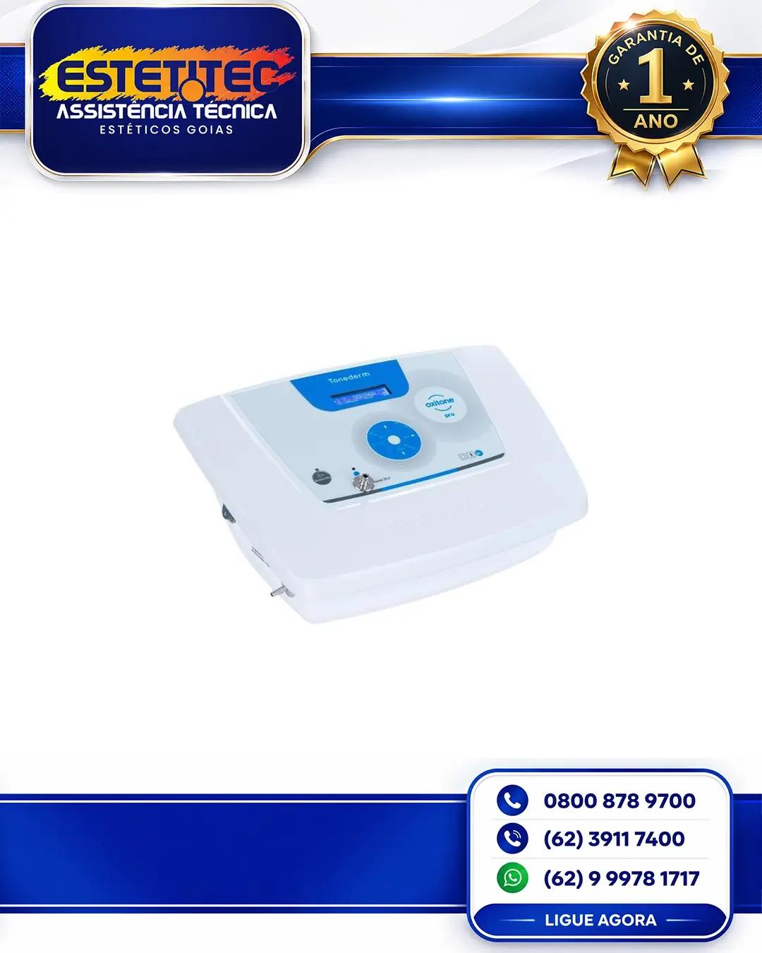 CONSERTO DE TONEDERM OXITONE PRO BRASÍLIA