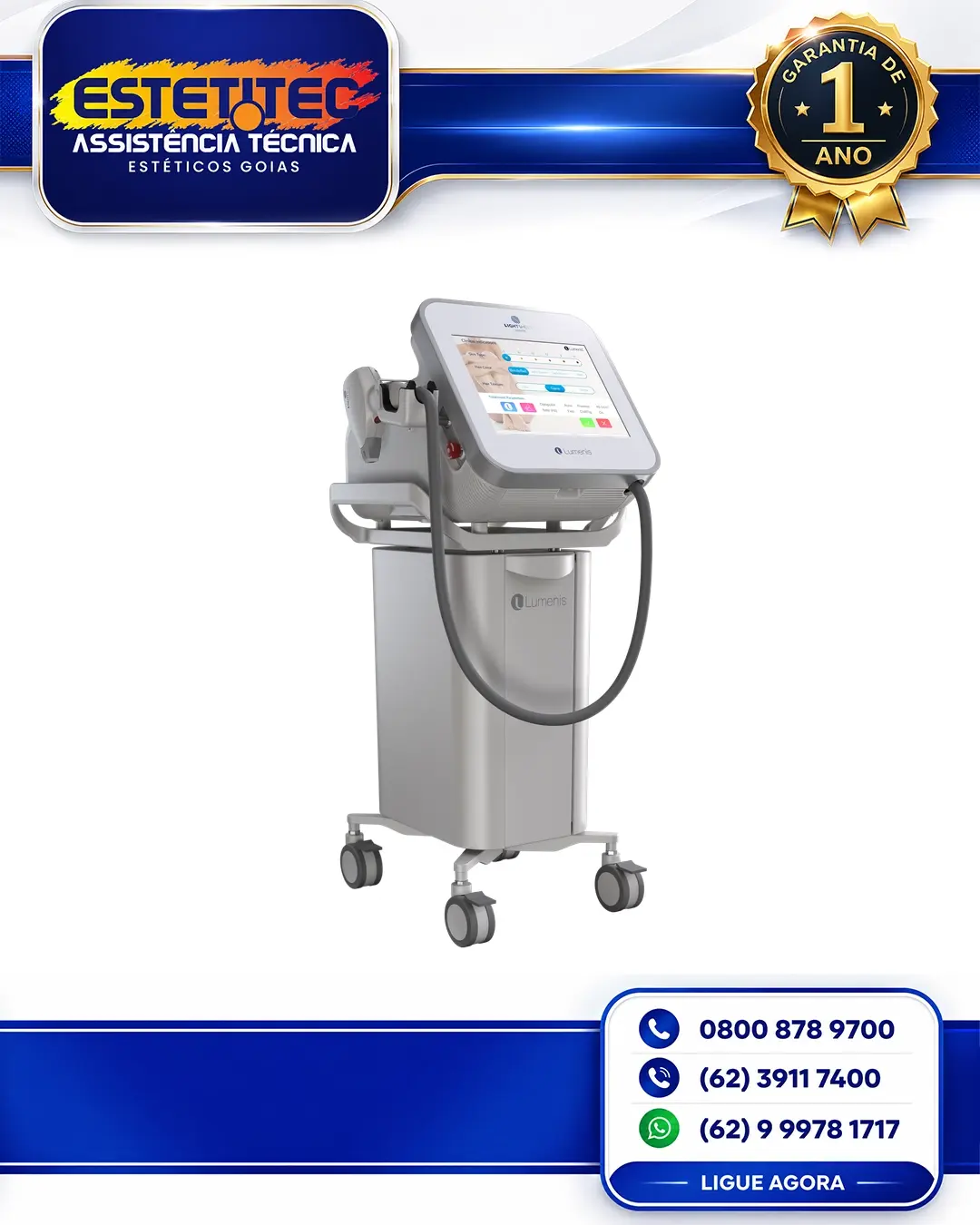 CONSERTO LUMENIS LIGHTSHEER GOIÁS