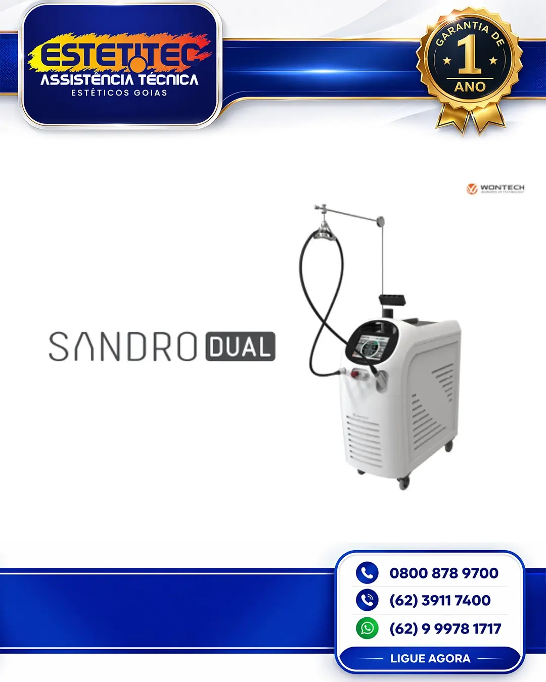 CONSERTO WONTECH SANDRO DUAL CUIABÁ