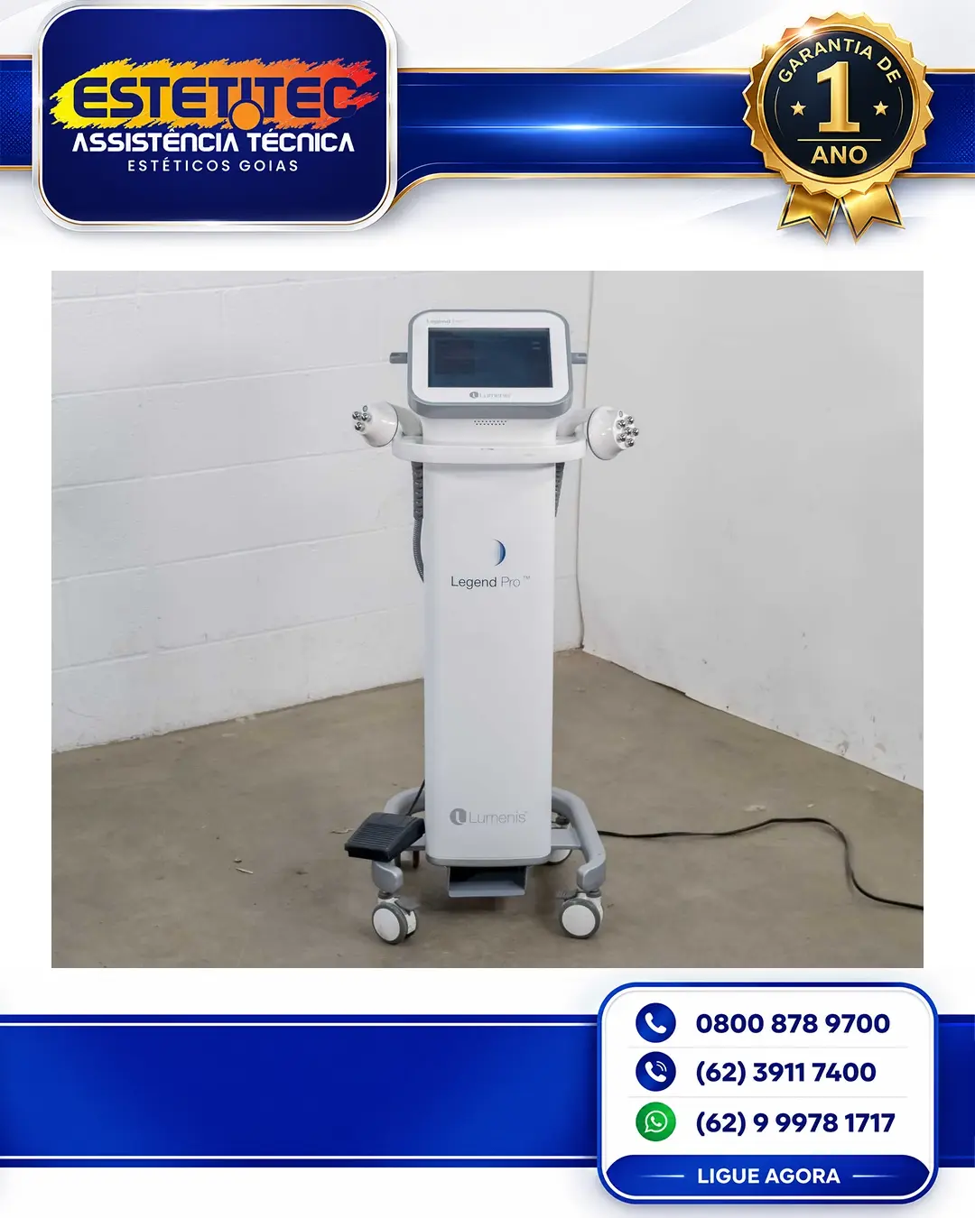 ESPECIALIZADA LUMENIS LEGEND PRO FORTALEZA