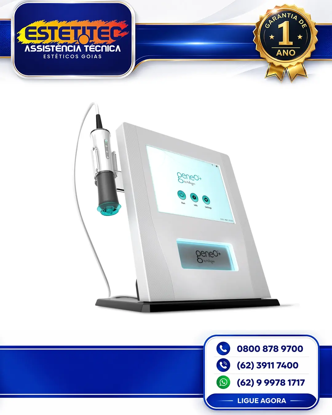ESPECIALIZADA POLLOGEN GENEO PLUS NO BRASIL