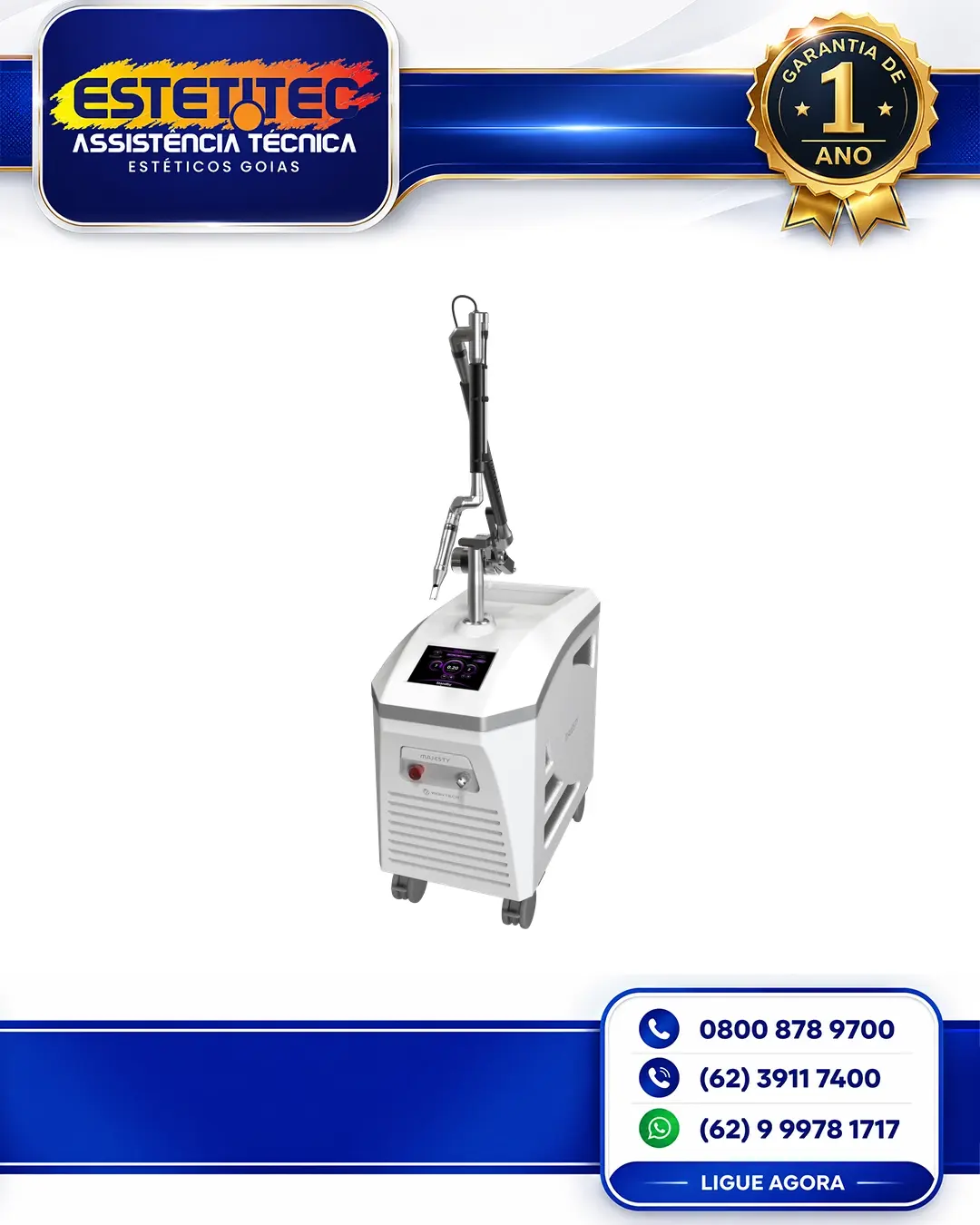 ESPECIALIZADA WONTECH PICOCARE MAJESTY GOIÂNIA
