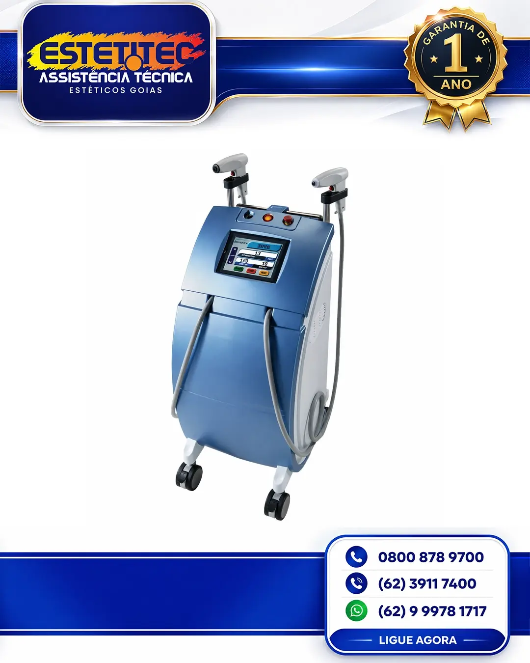 MANUTENÇÃO ALMA LASER ACCENT XL BRASIL