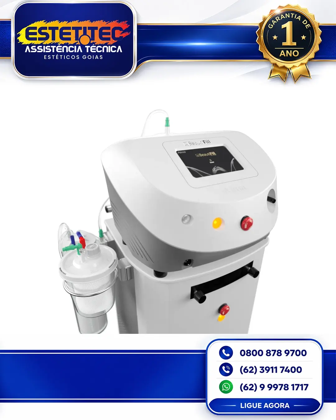 MANUTENÇÃO ALMA LASER BEAUTIFILL BRASIL