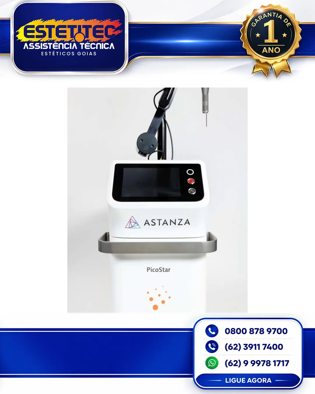MANUTENÇÃO ASCLEPION PICOSTAR SÃO PAULO