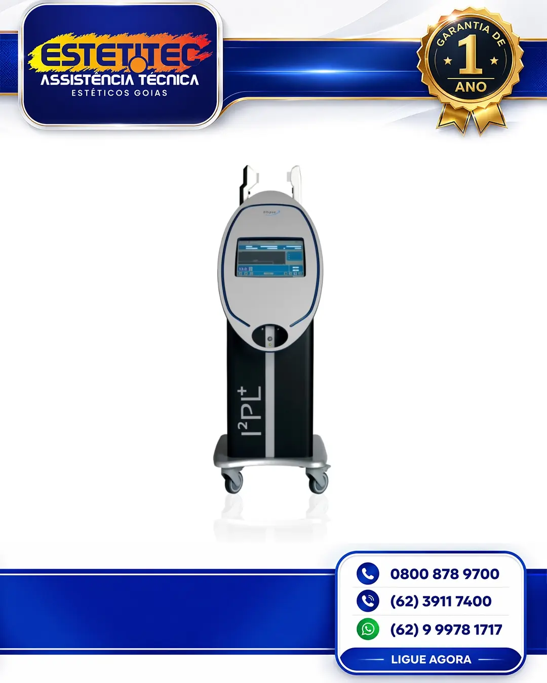 MANUTENÇÃO CANDELA ELLIPSE IPL DISTRITO FEDERAL