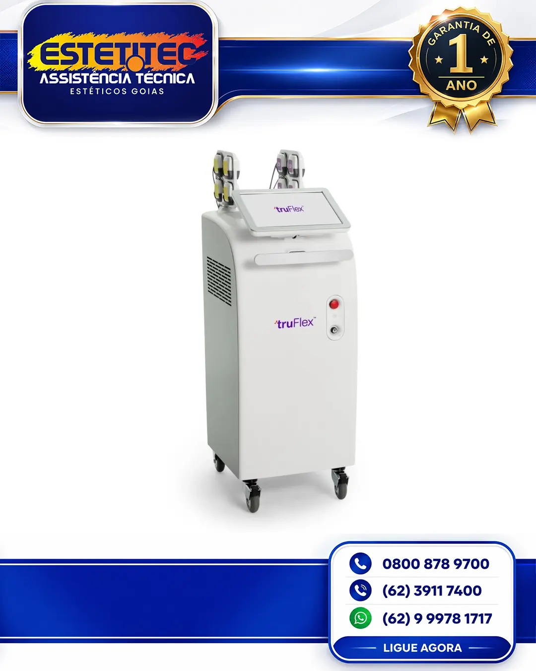 MANUTENÇÃO CUTERA TRUSCULPT FLEX FORTALEZA