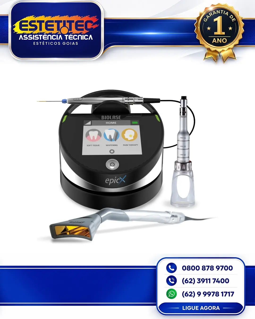 MANUTENÇÃO DE BIOLASE EPIC PRO CURITIBA