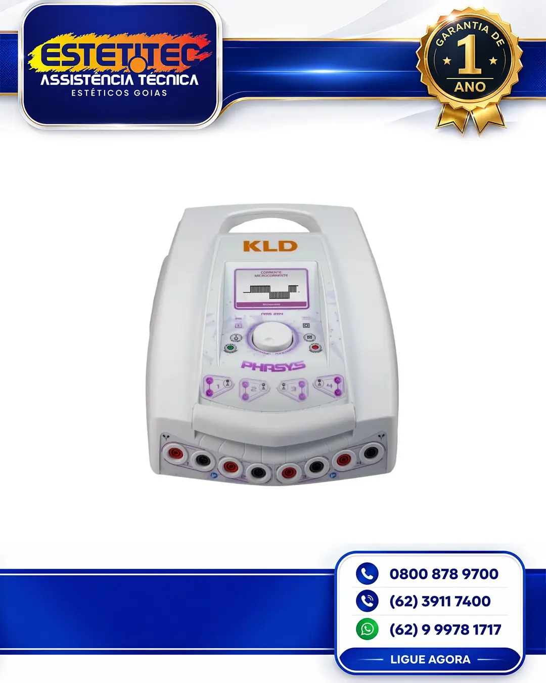 MANUTENÇÃO DE KLD PHASYS 2114 NO BRASIL