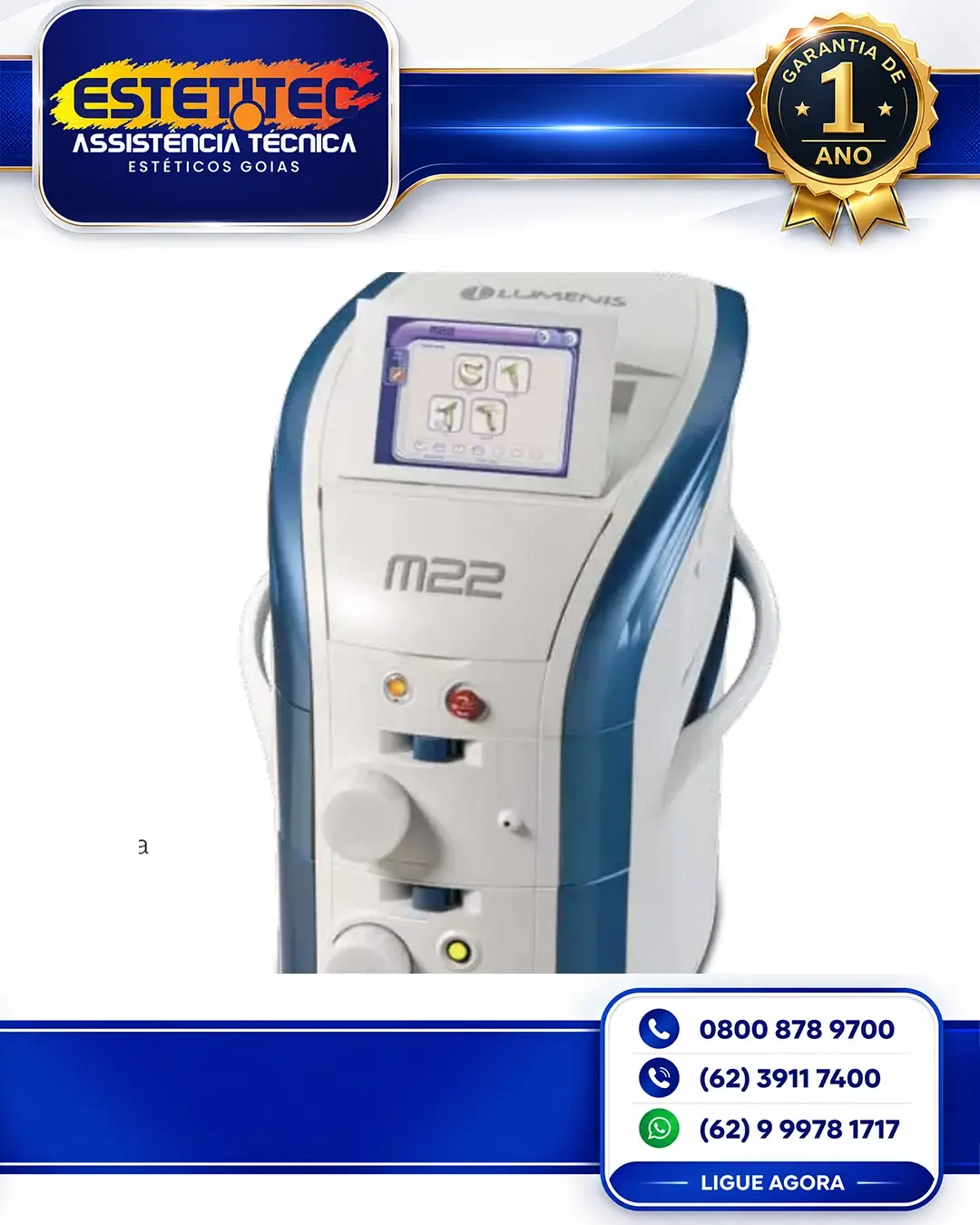 MANUTENÇÃO DE LUMENIS RESURFX GOIÂNIA