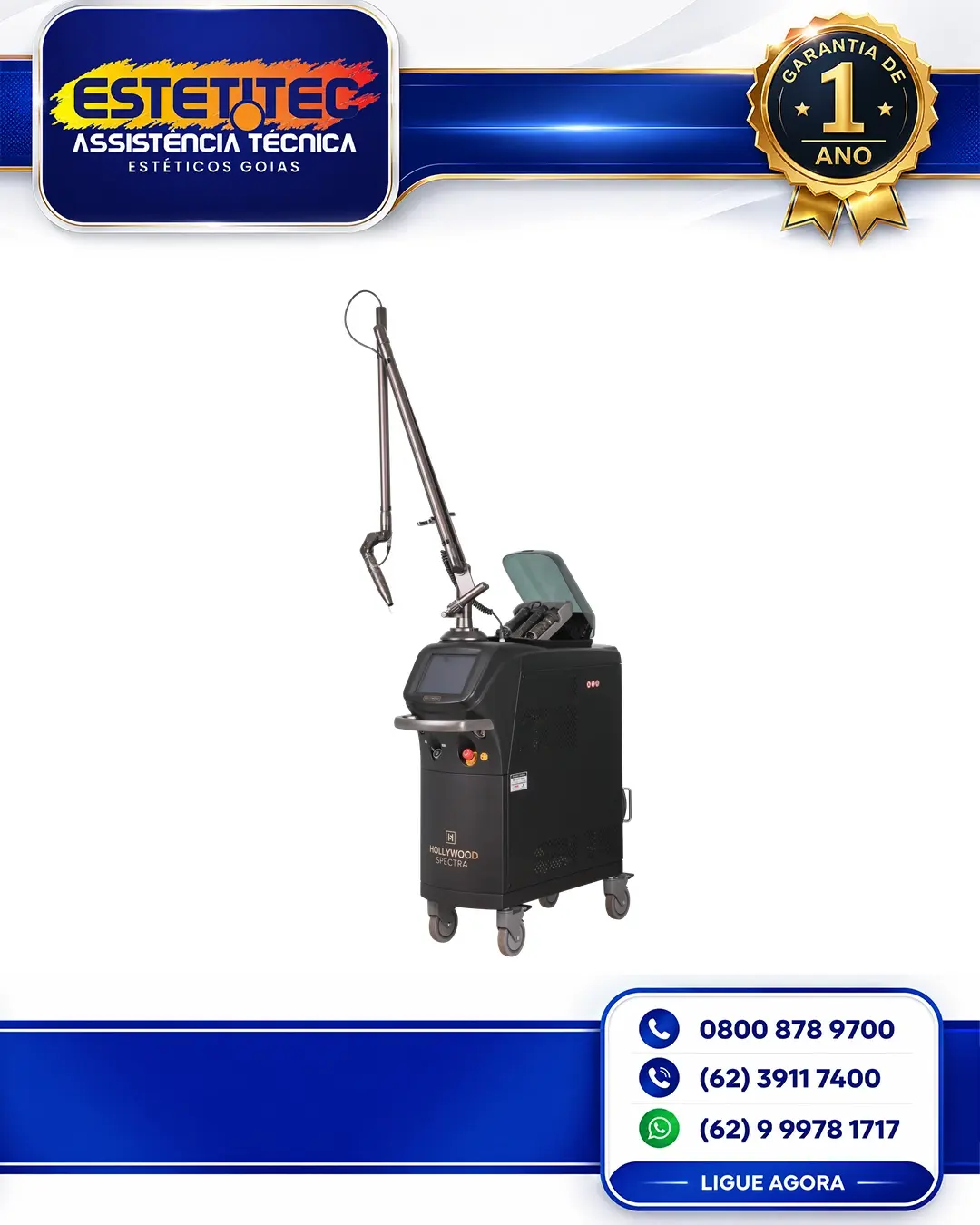 MANUTENÇÃO DE LUTRONIC HOLLYWOOD SPECTRA MATO GROSSO