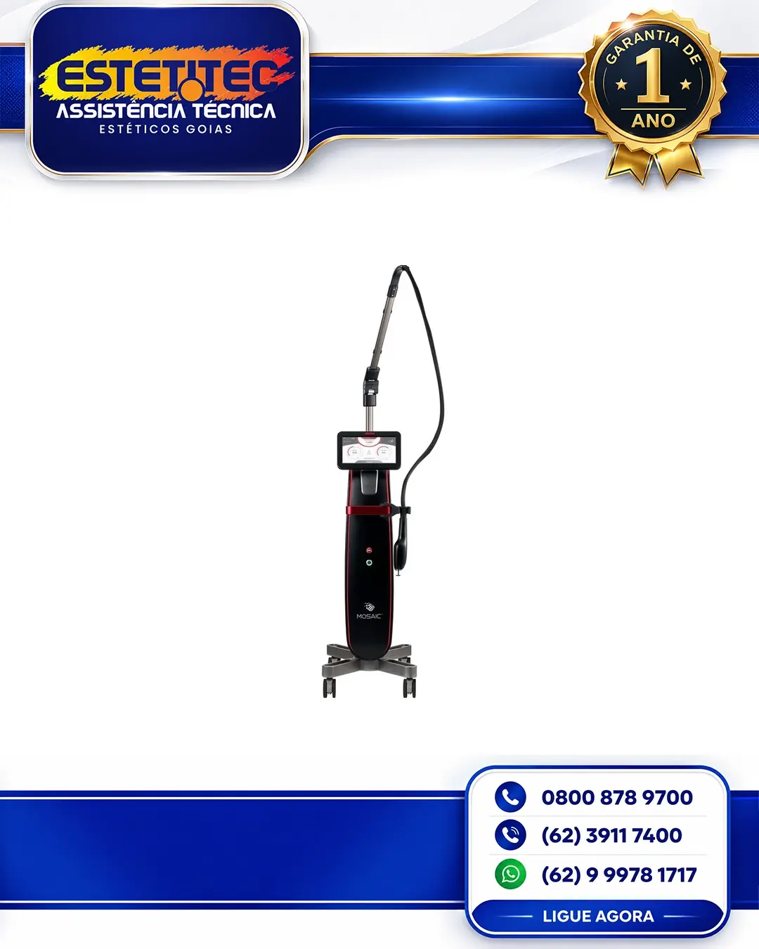 MANUTENÇÃO DE LUTRONIC MOSAIC 3D BRASIL