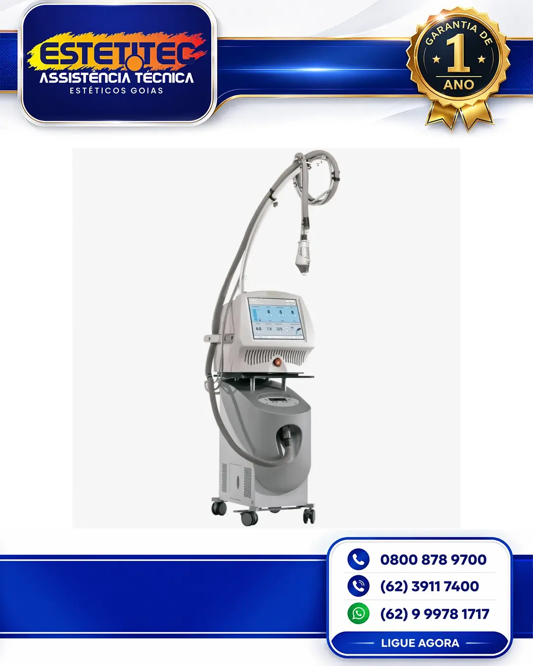 MANUTENÇÃO ESPECIALIZADA SOLTA MEDICAL FRAXEL RESTORE BRASIL