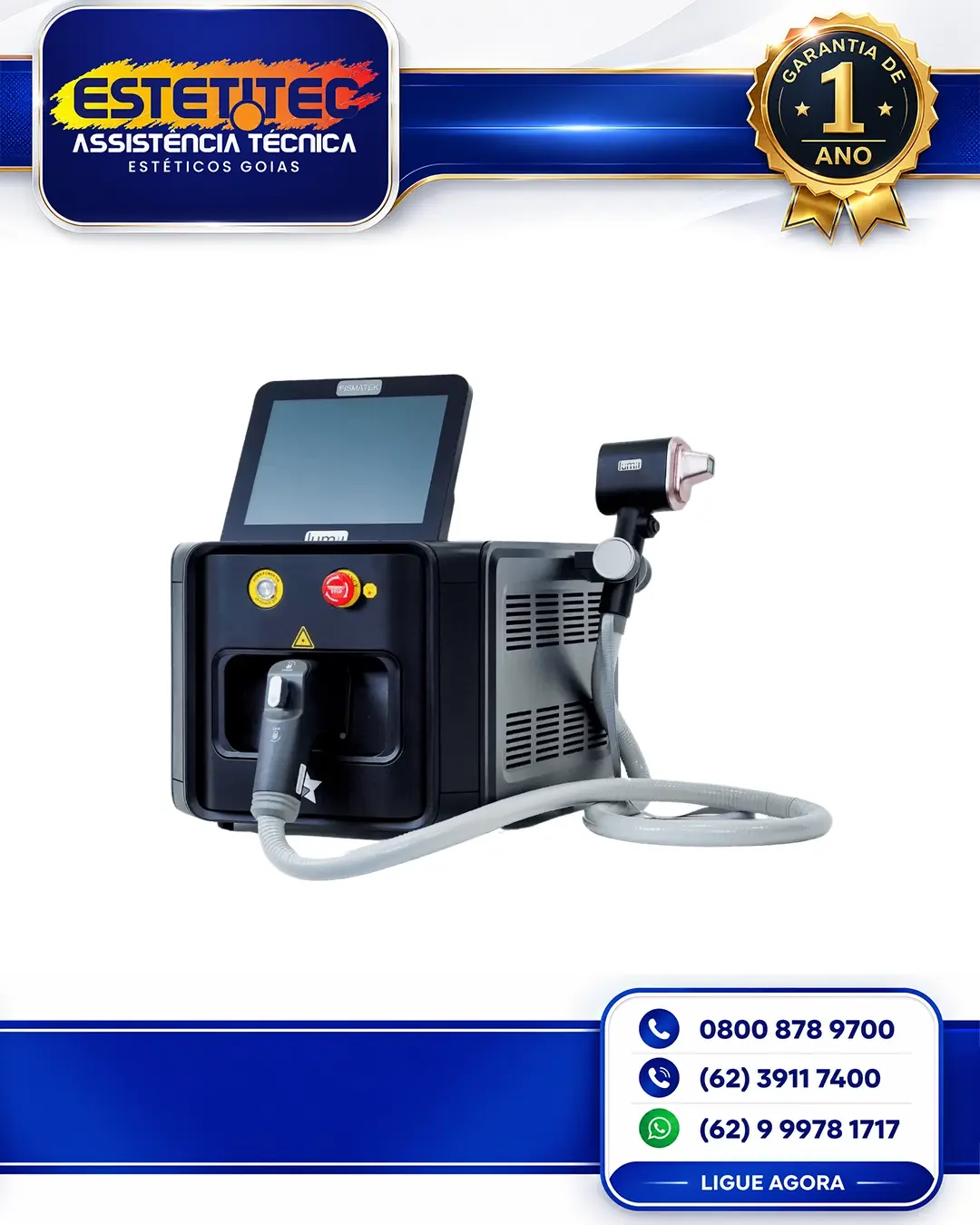 MANUTENÇÃO FISMATEK LUMII BRASÍLIA