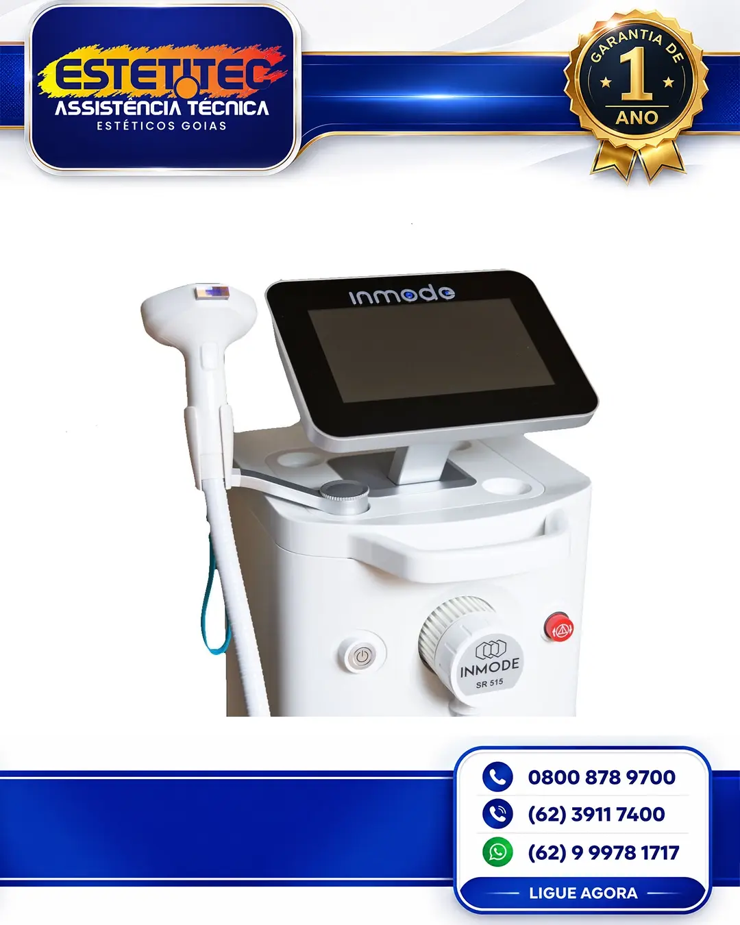 MANUTENÇÃO INMODE LUMECCA I GOIÁS