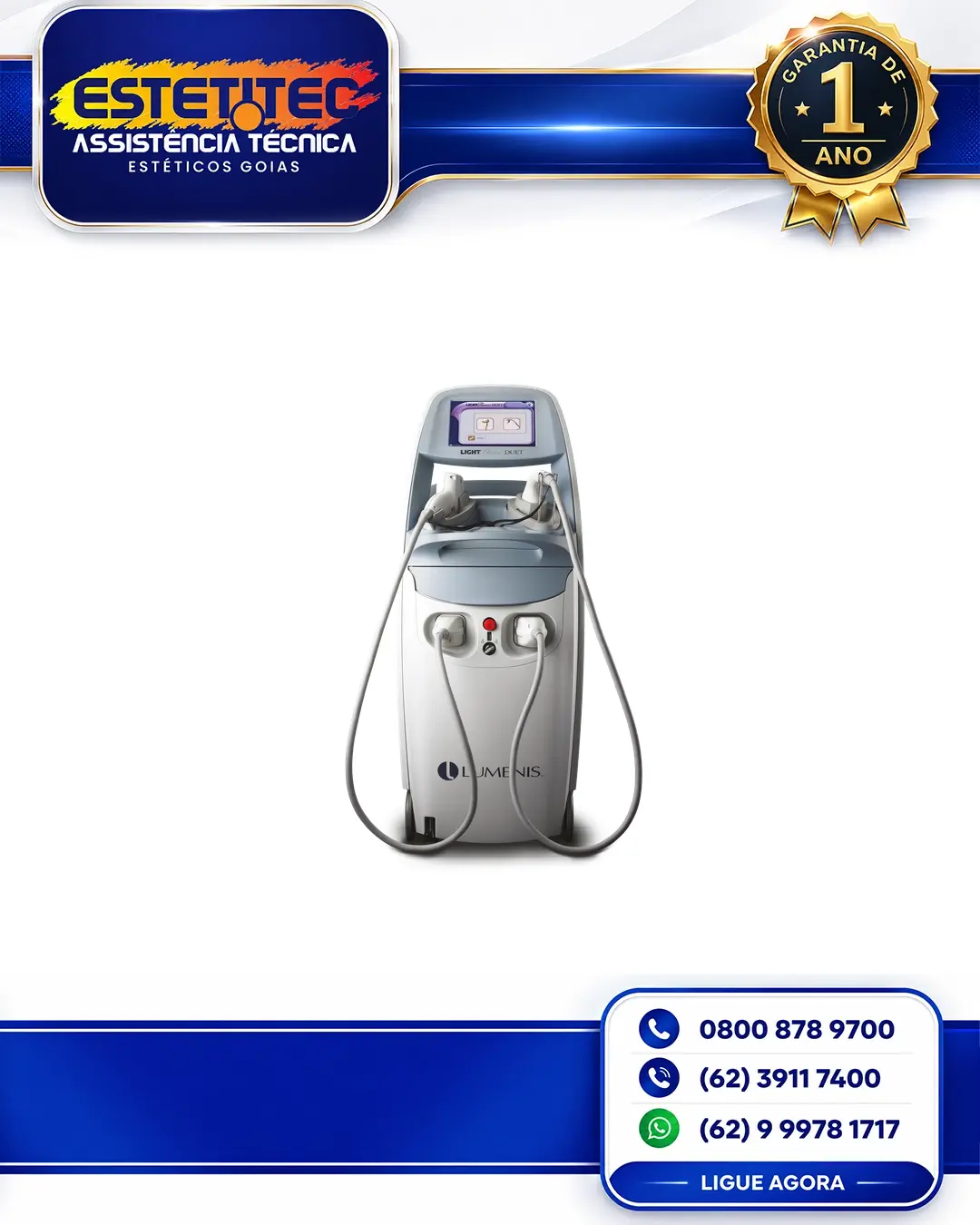 MANUTENÇÃO LUMENIS LIGHTSHEER DUET MATO GROSSO