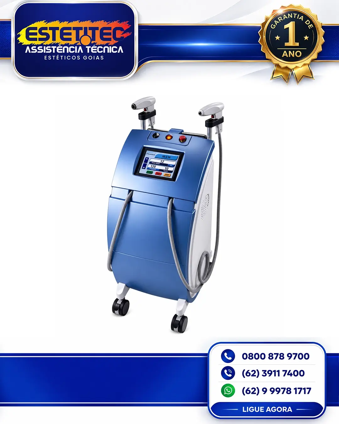 MANUTENÇÃO PREVENTIVA ALMA LASER HARMONY ACCENT XL RIO GRANDE DO SUL