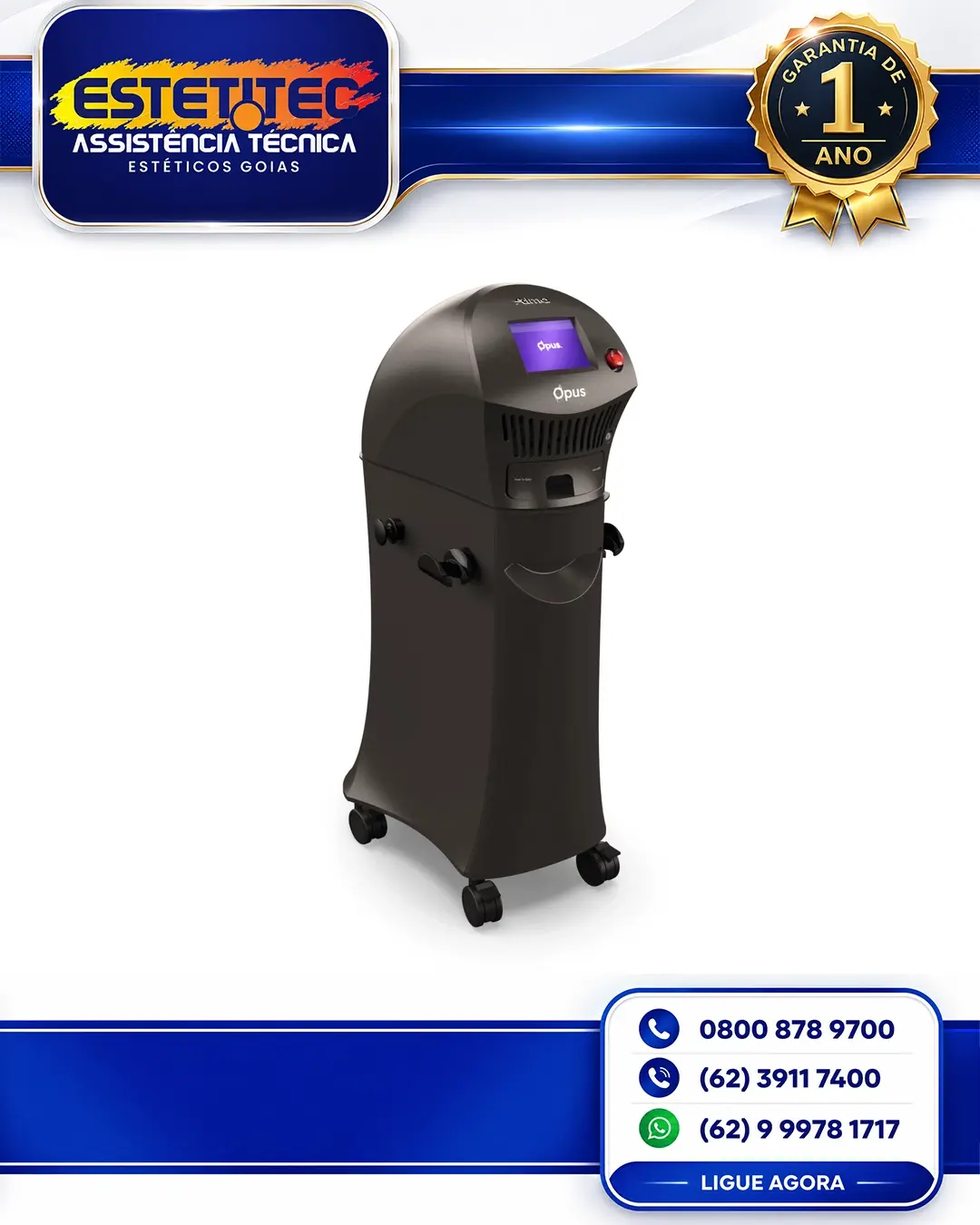 MANUTENÇÃO PREVENTIVA ALMA LASER OPUS PLASMA FOCUS SÃO PAULO