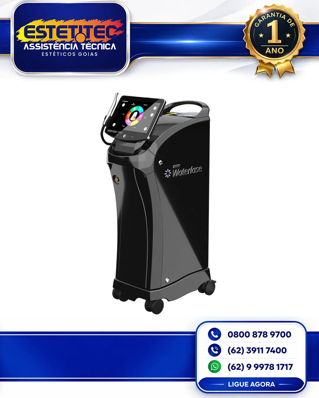 MANUTENÇÃO PREVENTIVA BIOLASE WATERLASE IPLUS BRASÍLIA