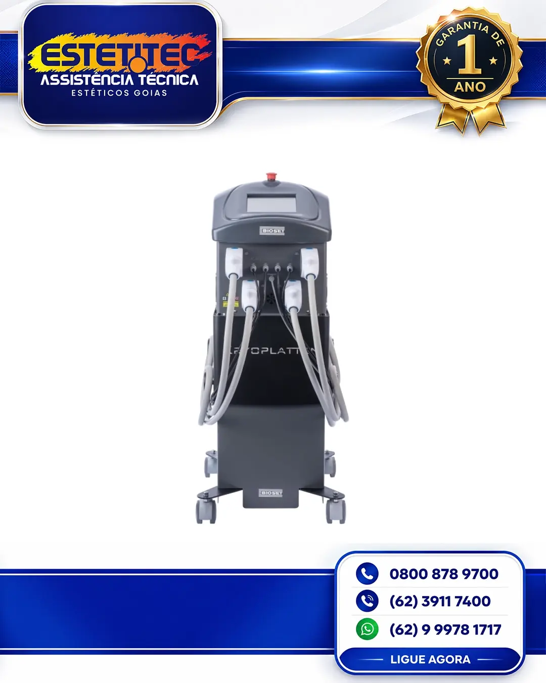 MANUTENÇÃO PREVENTIVA BIOSET KRYOPLATTEN SÃO PAULO