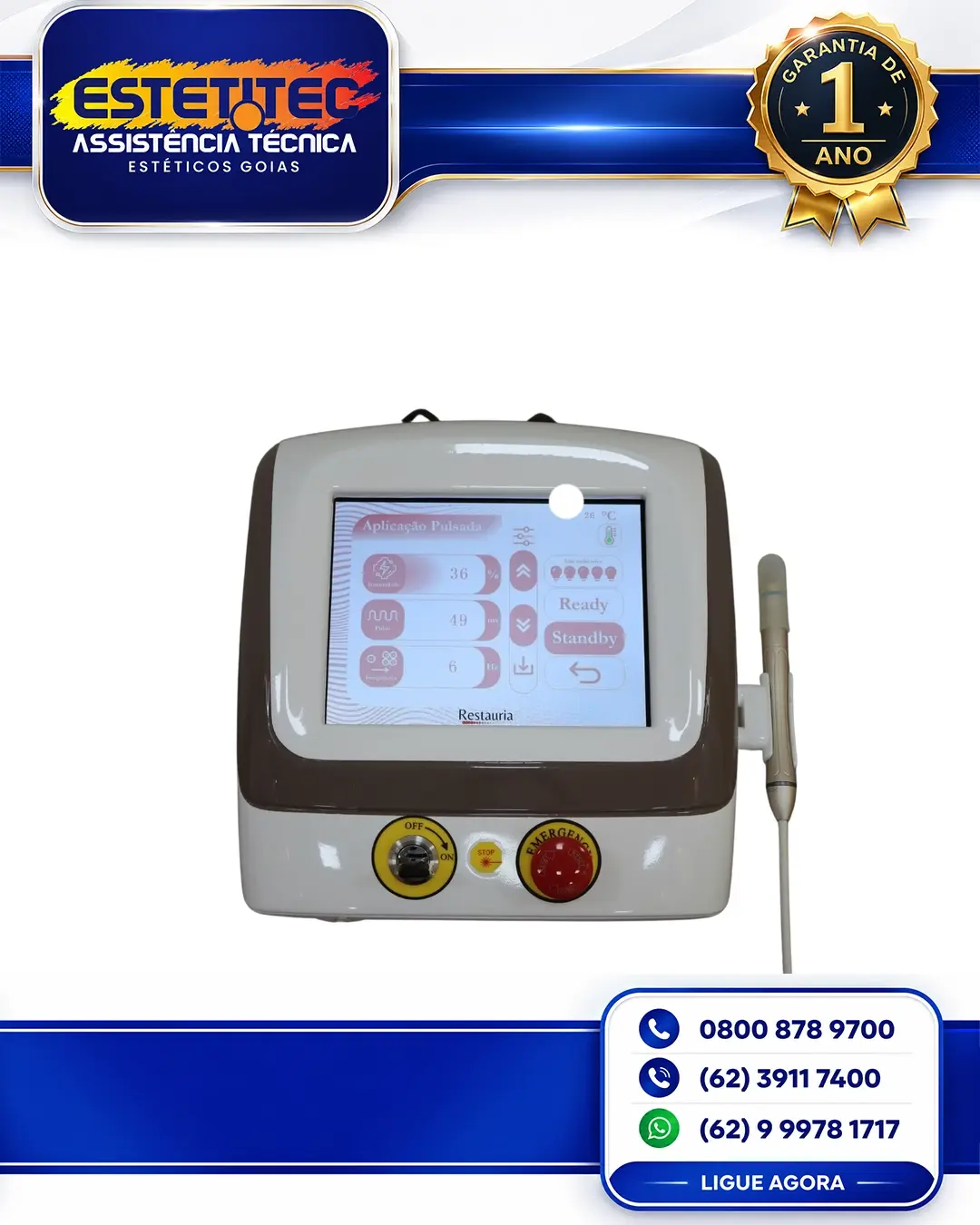 MANUTENÇÃO PREVENTIVA BIOSET LEDSHAPE TT FORTALEZA