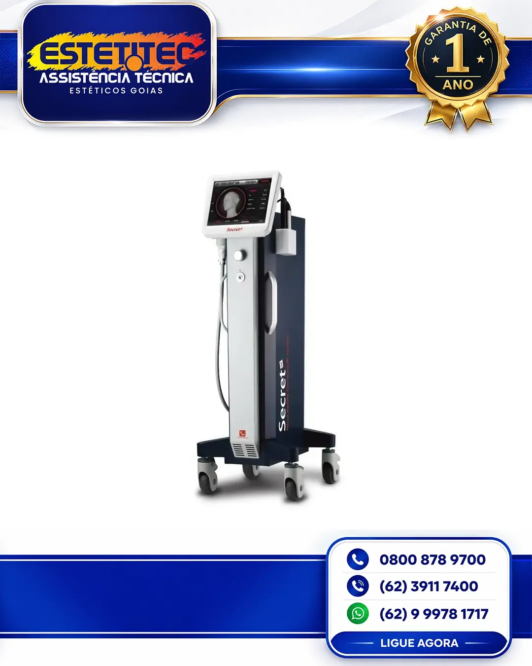 MANUTENÇÃO PREVENTIVA CUTERA SECRET RF MATO GROSSO