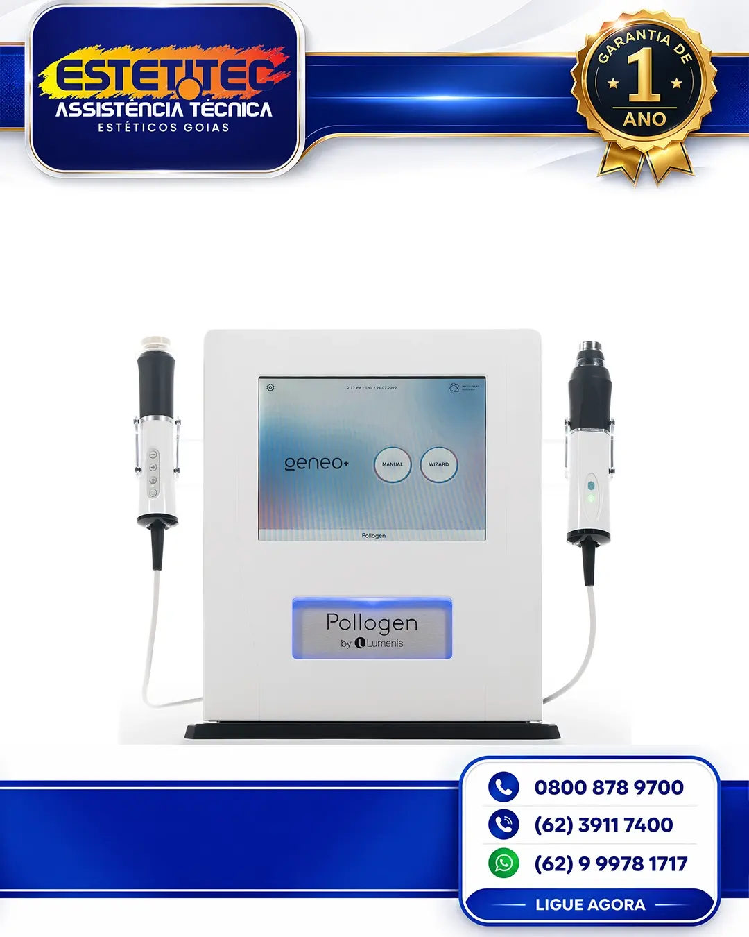 MANUTENÇÃO PREVENTIVA POLLOGEN GENEO X RIO GRANDE DO SUL