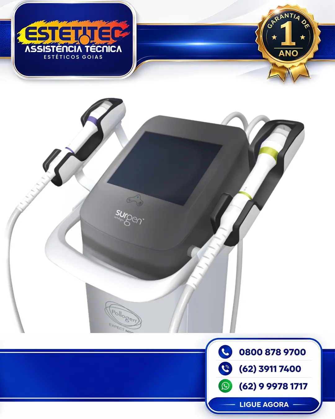 MANUTENÇÃO PREVENTIVA POLLOGEN SURGEN CUIABÁ