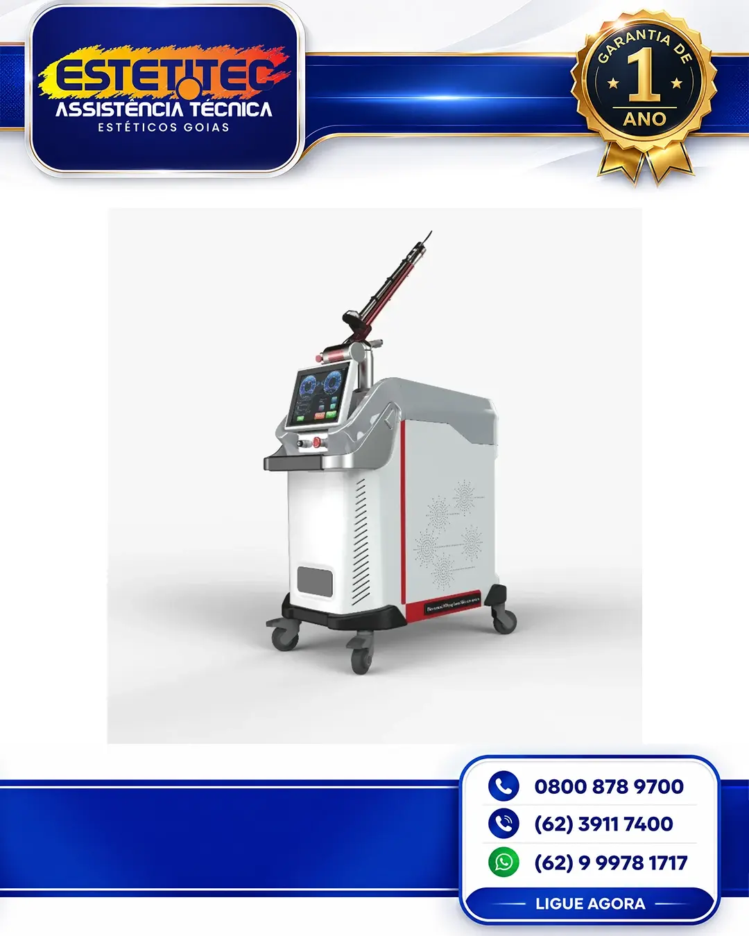 MANUTENÇÃO PREVENTIVA SINCOHEREN PICOSECOND LASER PARANÁ