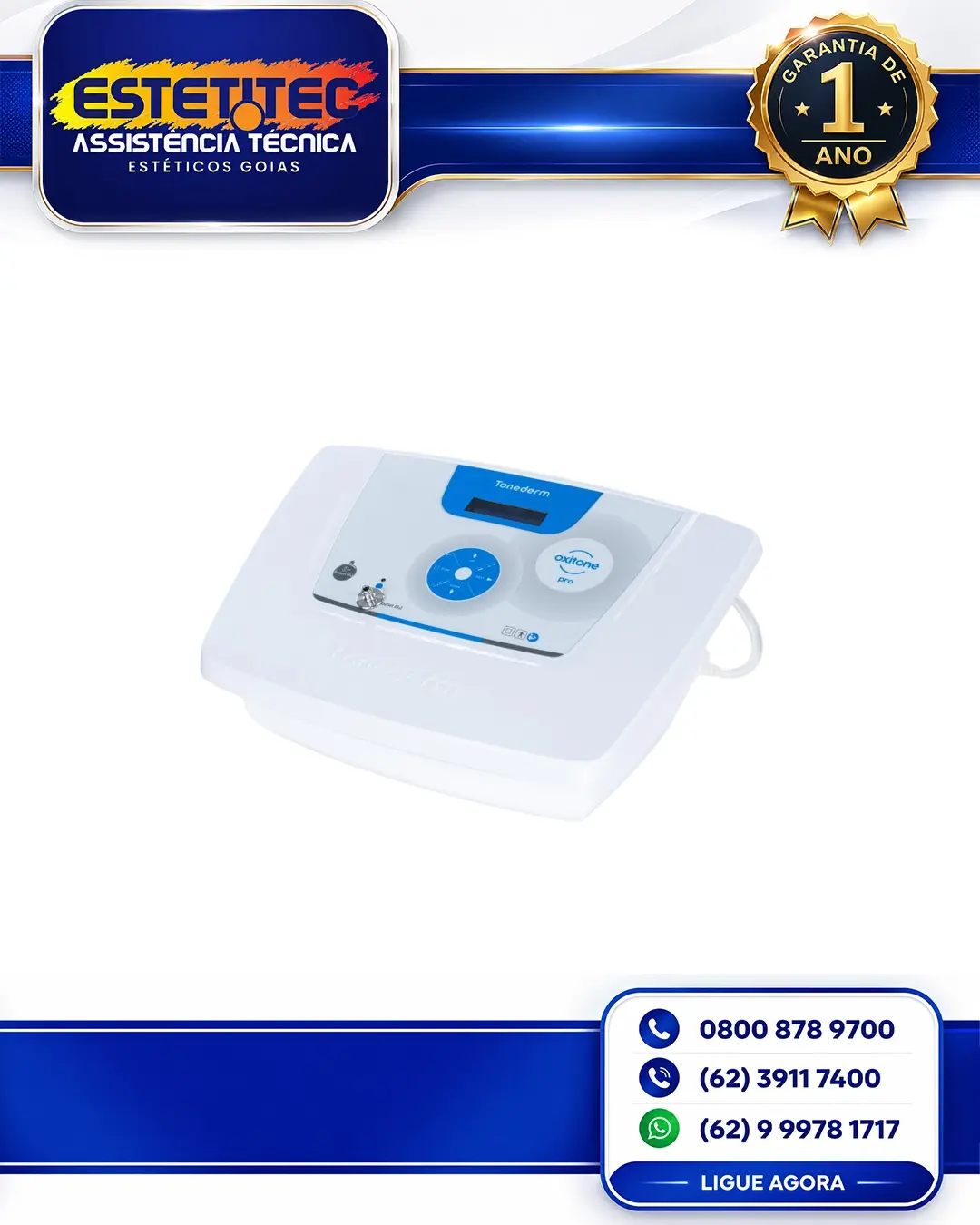 MANUTENÇÃO PREVENTIVA TONEDERM OXITONE PRIME MATO GROSSO DO SUL