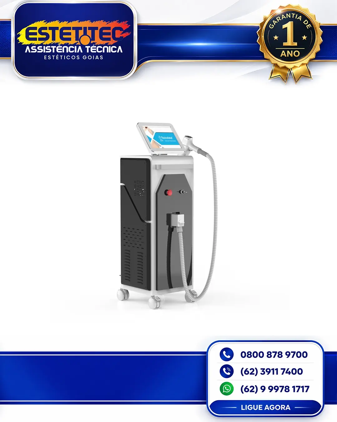 MANUTENÇÃO SINCOHEREN 808NM DIODE LASER GOIÁS