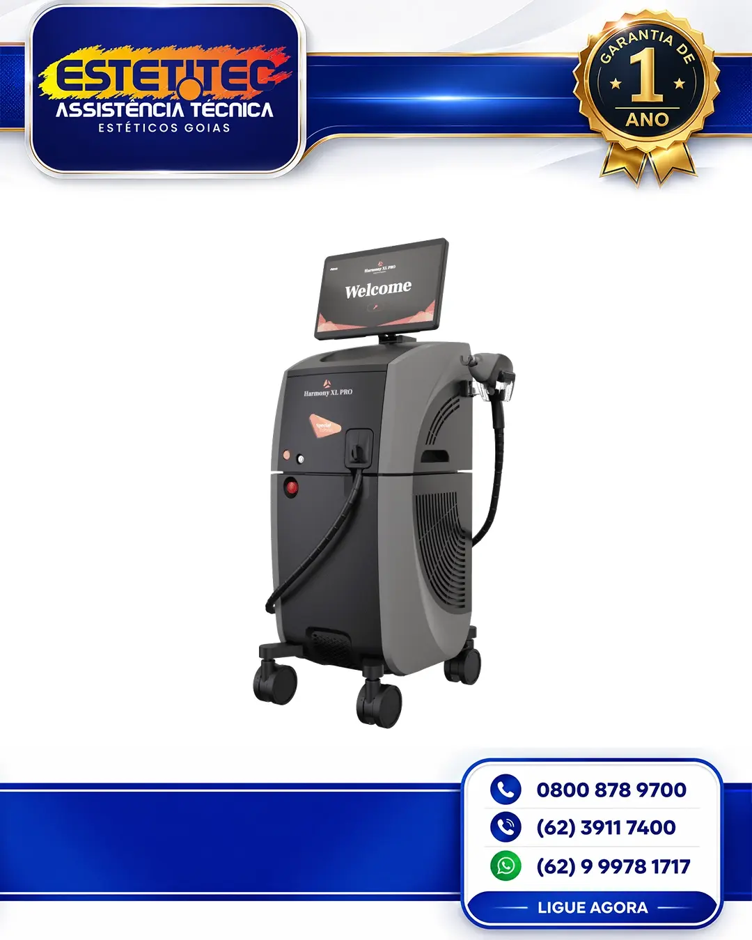 REPARO ALMA LASER HARMONY DYE VL MATO GROSSO