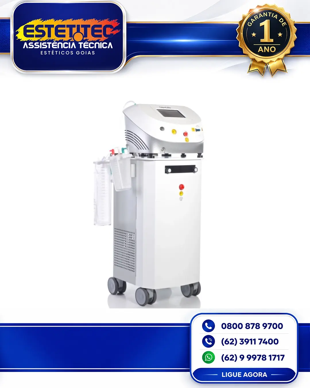 REPARO ALMA LASER LIPOLIFE FLORIANÓPOLIS