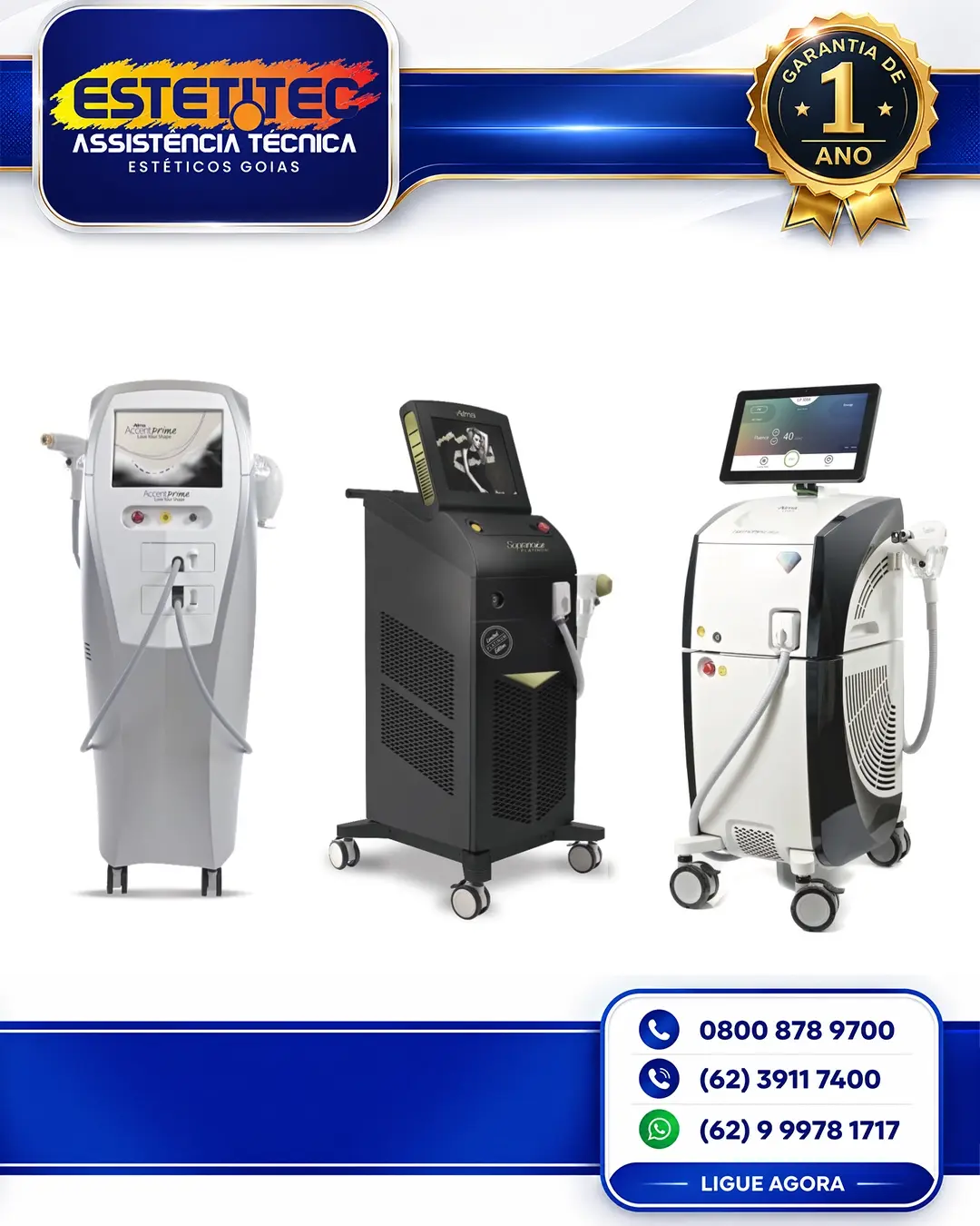 REPARO DE ALMA LASER LASER FORTALEZA