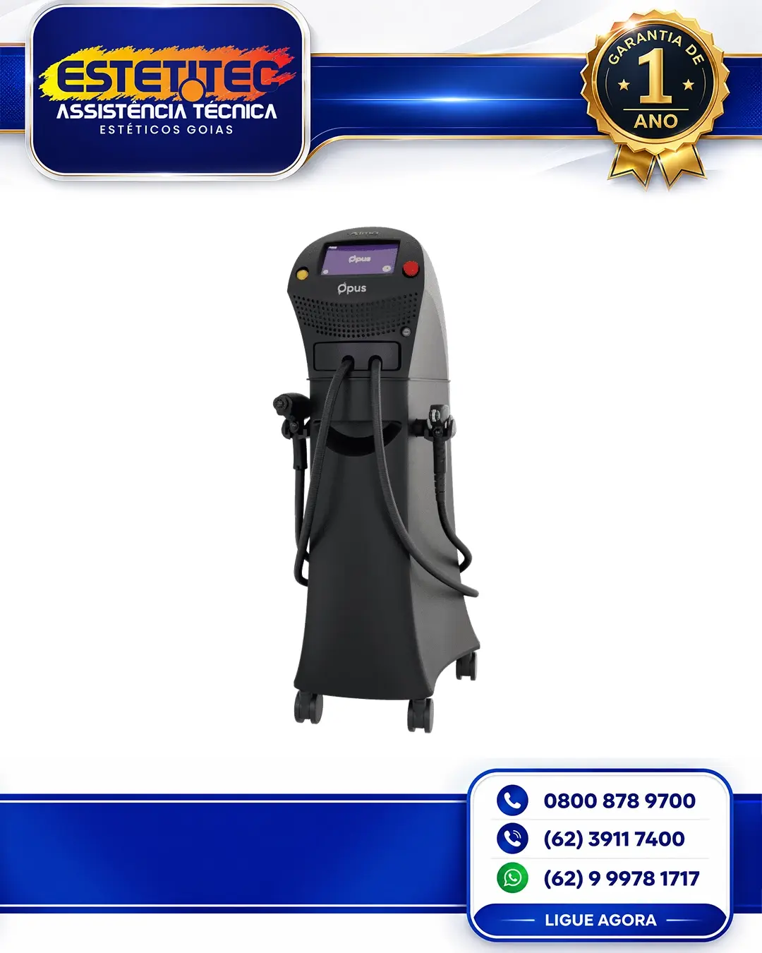 REPARO DE ALMA LASER OPUS PLASMA FORTALEZA