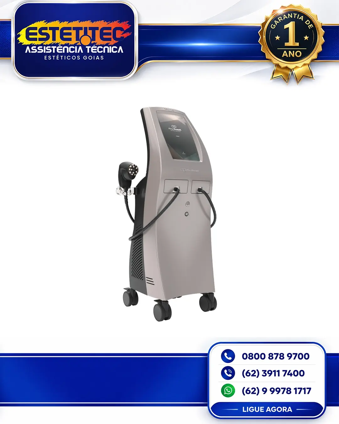 REPARO DE ALMA LASER PRIME X GOIÁS