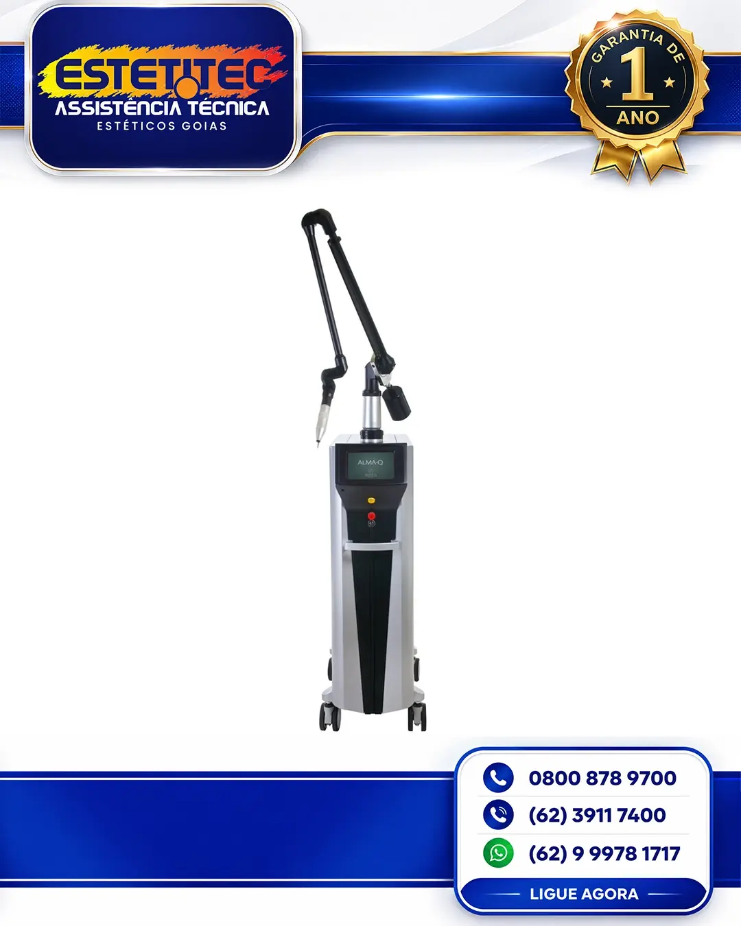 REPARO DE ALMA LASER Q PARANÁ