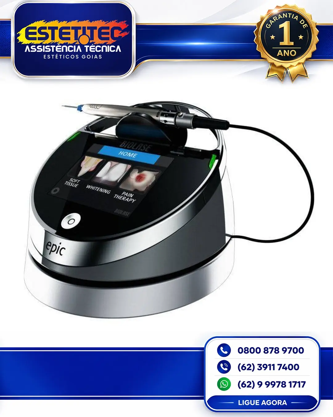 REPARO DE BIOLASE EPIC 10 GOIÂNIA